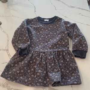 Jamie Kay Charcoal Floral Dress